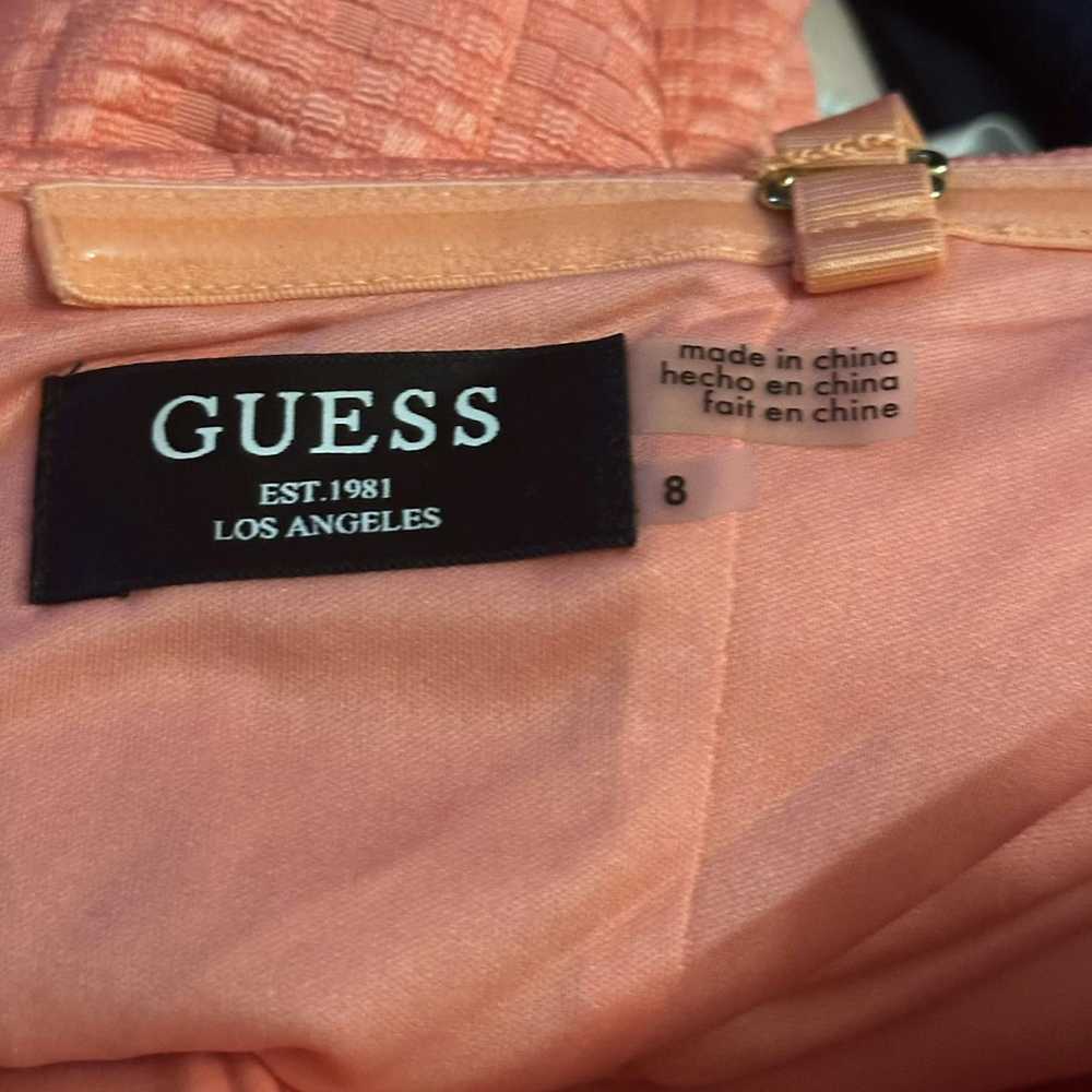 Guess Guess coral woven skater dress - image 7