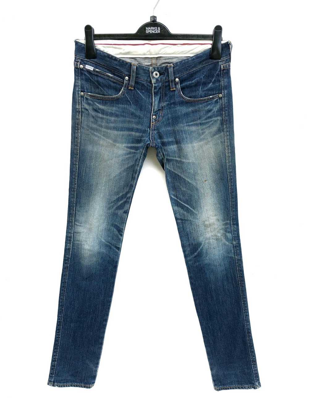 Factotum Japanese Brand Factotum Distressed Blue … - image 2