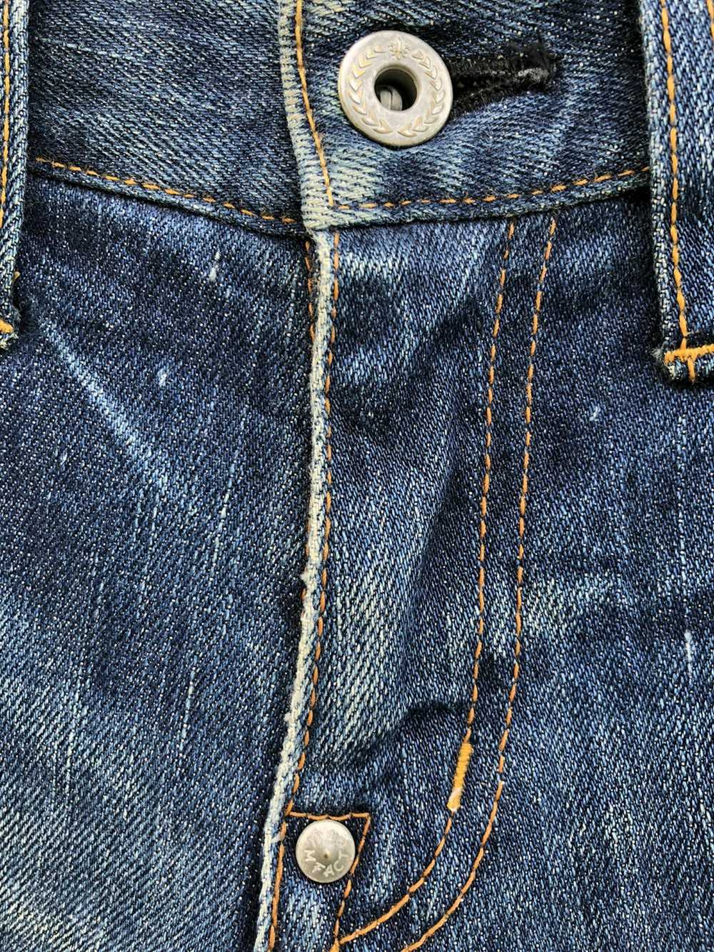 Factotum Japanese Brand Factotum Distressed Blue … - image 7