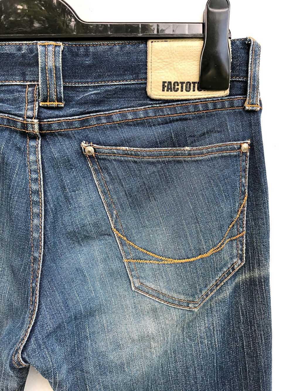 Factotum Japanese Brand Factotum Distressed Blue … - image 9