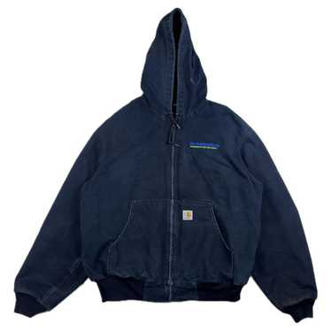 Carhartt × Made In Usa × Vintage Black Embroidere… - image 1