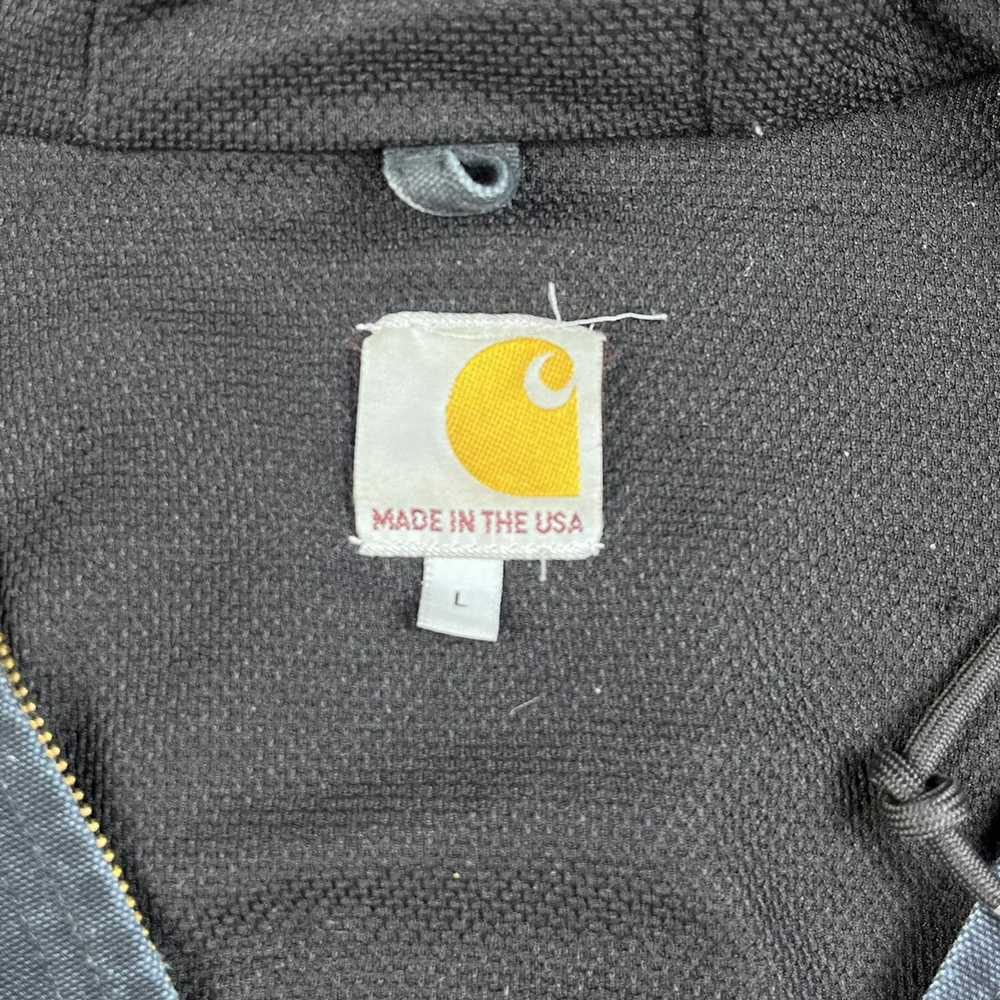 Carhartt × Made In Usa × Vintage Black Embroidere… - image 4