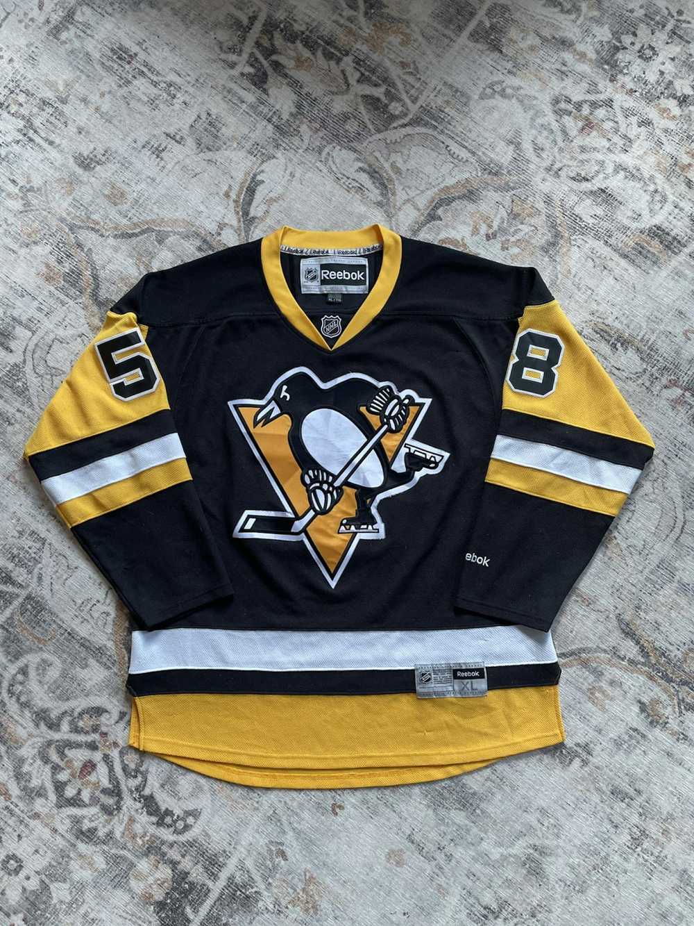Hockey Jersey × NHL × Reebok Reebok Pittsburgh Pe… - image 1