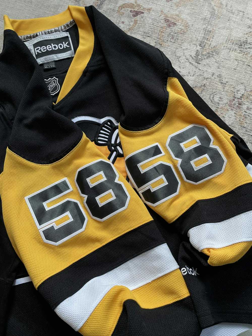 Hockey Jersey × NHL × Reebok Reebok Pittsburgh Pe… - image 5