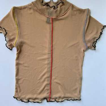 Urban Outfitters Urban Outfitters Tan Color Mesh … - image 1