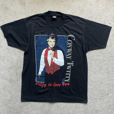 Vintage 1980’s Conway Twitty Single Stitch Screen… - image 1
