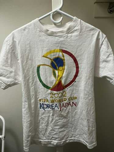 Vintage Vintage 2002 World Cup Korea-Japan White … - image 1