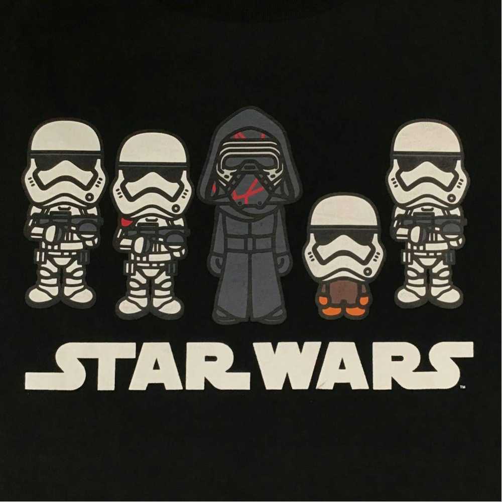 Bape × Star Wars BAPE × starwars milo T-shirt bla… - image 3