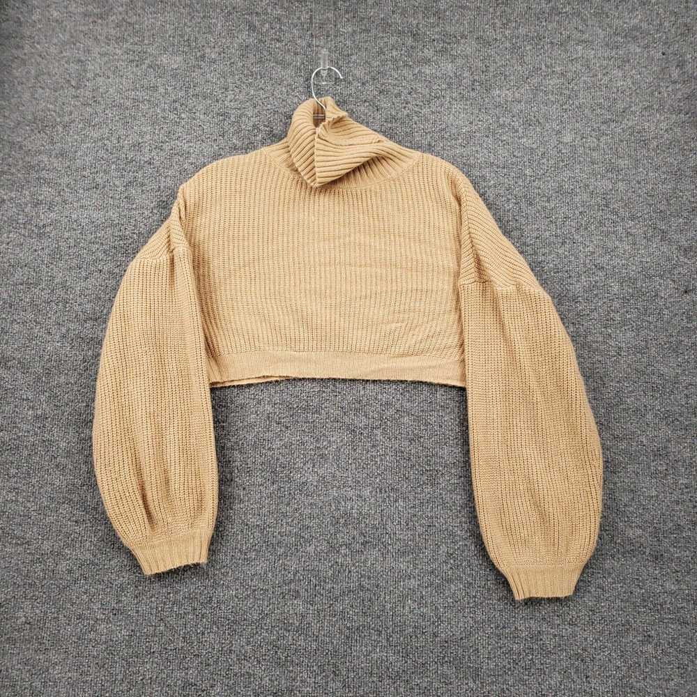 Zaful Zaful Sweater Womens 6 M Medium 6 Brown Cro… - image 1