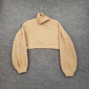 Zaful Zaful Sweater Womens 6 M Medium 6 Brown Cro… - image 1