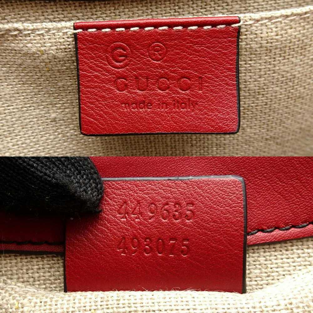 Gucci GUCCI Emily MM Shoulder Bag sima Leather Re… - image 8