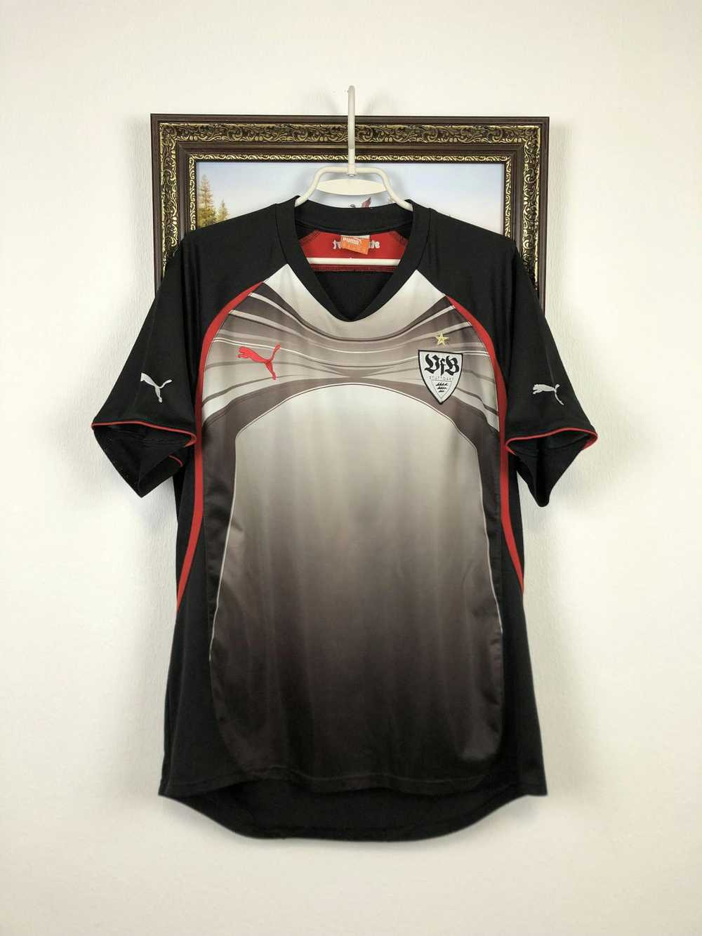 Soccer Jersey × Sportswear × Vintage 2010 Stuttga… - image 1