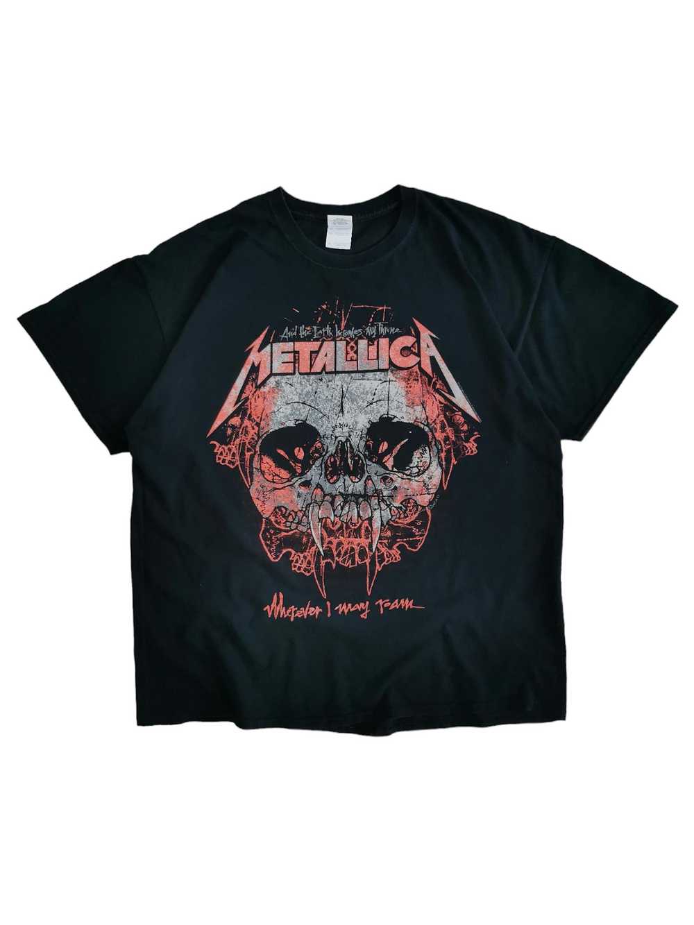 Band Tees × Vintage Metallica Europe 2012 Tour y2… - image 1