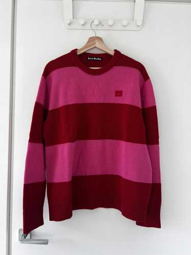 Acne Studios Red/pink Acne Studios wool sweater