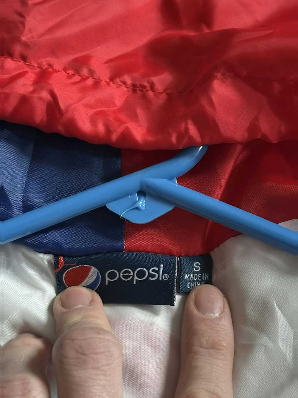 Pepsi × Rare × Streetwear PEPSI Tri-Color Windbre… - image 4