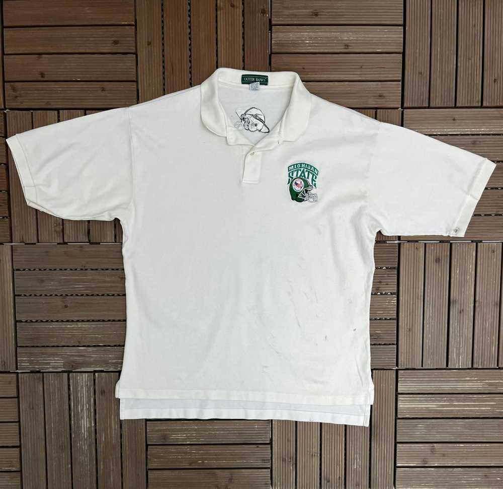 Vintage Michigan State Spartans Embroidered Vinta… - image 1