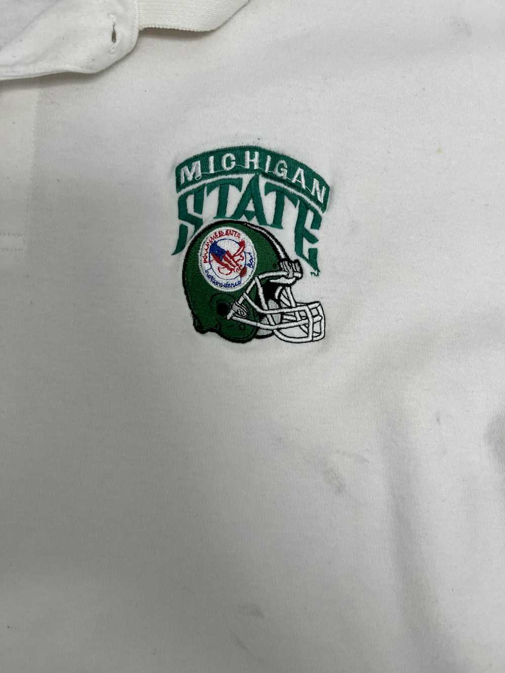 Vintage Michigan State Spartans Embroidered Vinta… - image 2