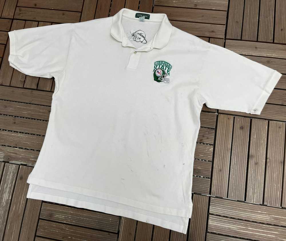 Vintage Michigan State Spartans Embroidered Vinta… - image 3