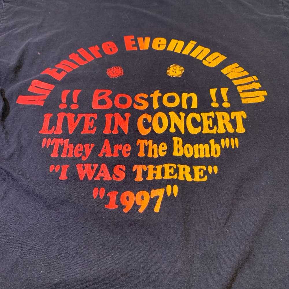 Vintage Boston Concert Band Tee 1997 Tour Size XL - image 5