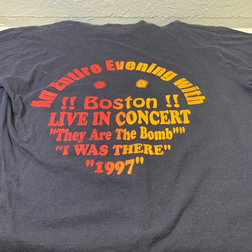 Vintage Boston Concert Band Tee 1997 Tour Size XL - image 6
