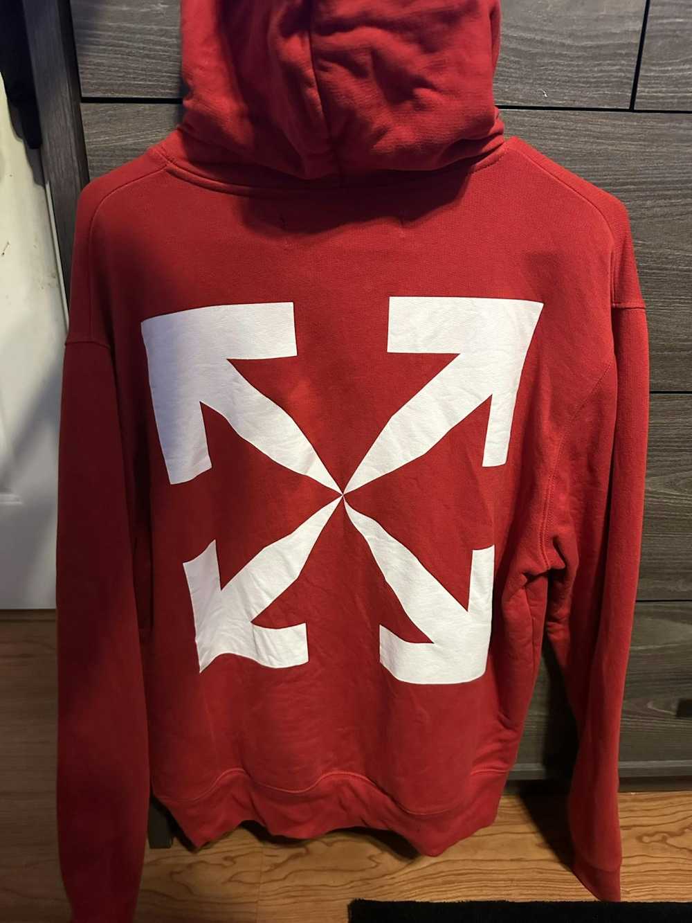 Off-White Men’s Off- White Hoodie - image 2