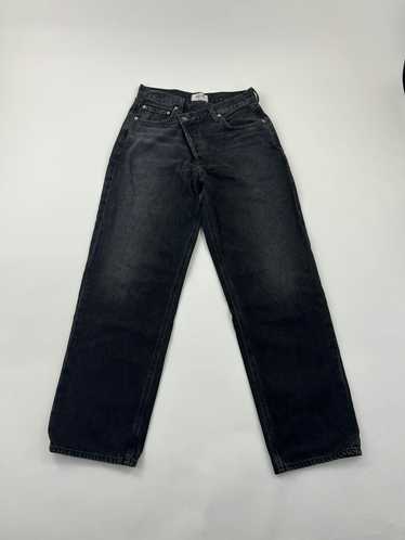 Agolde Agolde Black CrissCross Jeans - image 1