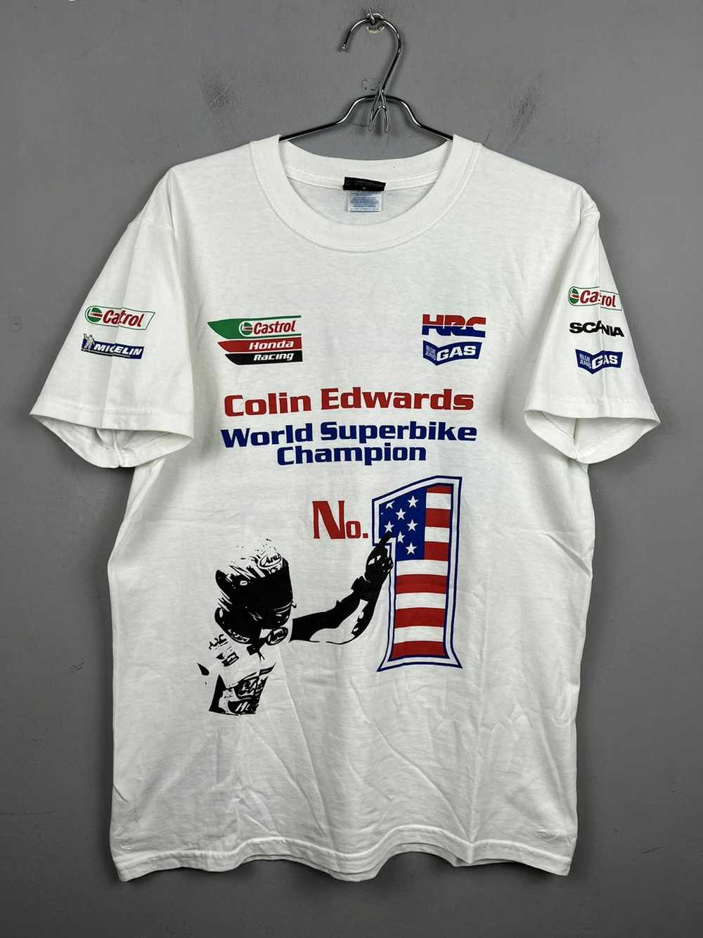 Honda × NASCAR × Racing Vintage Colin Edwards wor… - image 1