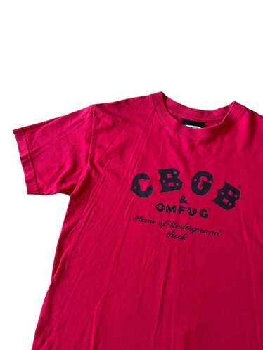 Rock T Shirt × Streetwear × Vintage Vintage CBGB O