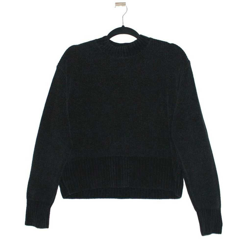 Mavi Mavi Jeans Black Velvet Mock Neck Sweater La… - image 6