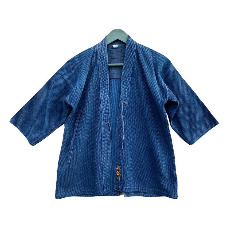 Indigo × Japanese Brand × Vintage Japanese Kimono… - image 1