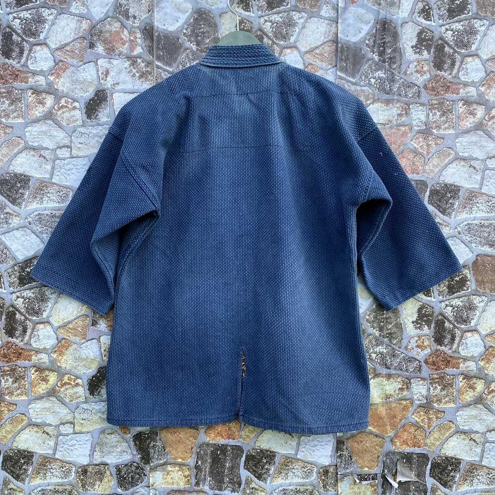 Indigo × Japanese Brand × Vintage Japanese Kimono… - image 4