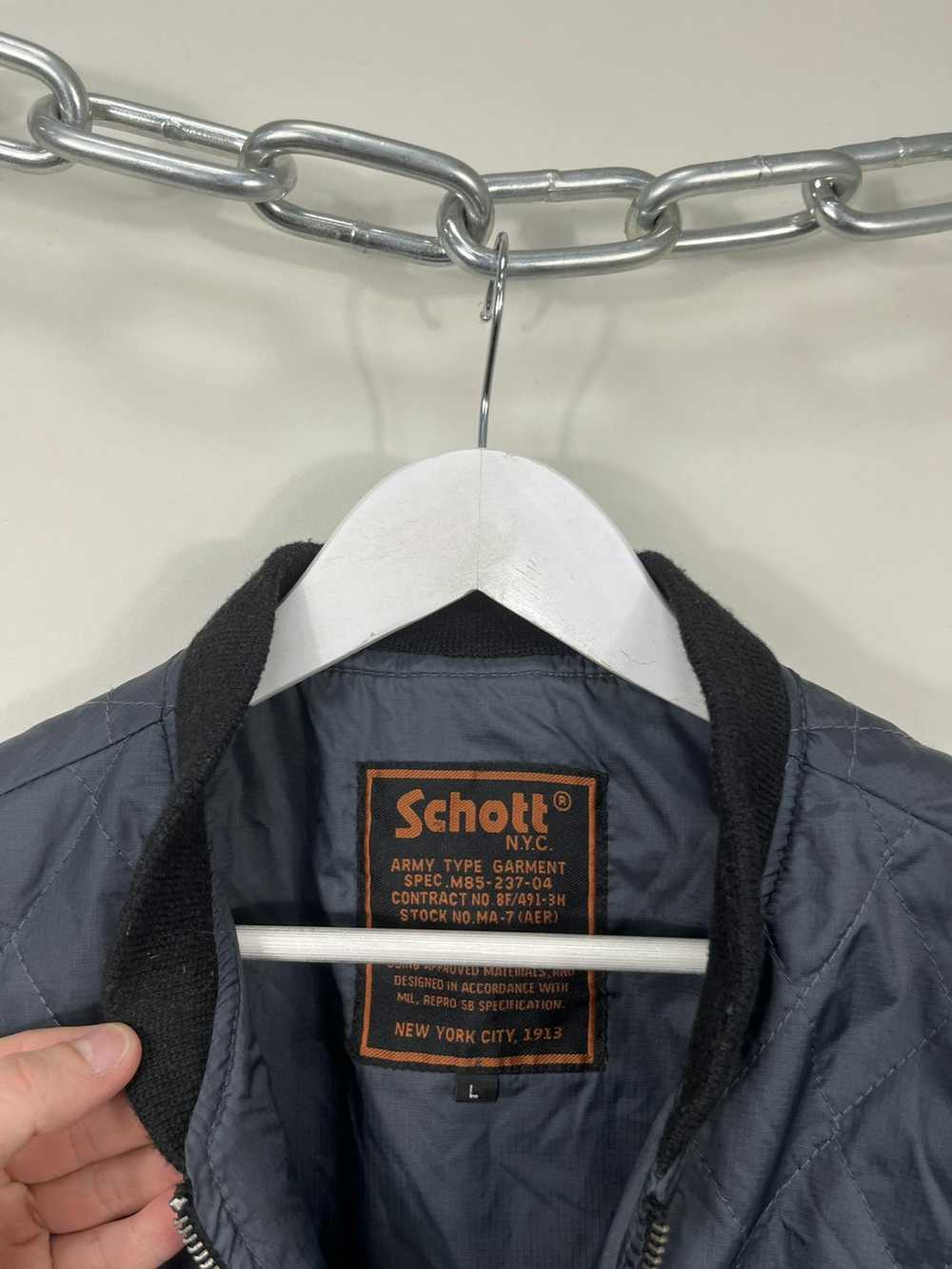 Schott × Streetwear × Vintage Vintage Schott Mili… - image 7