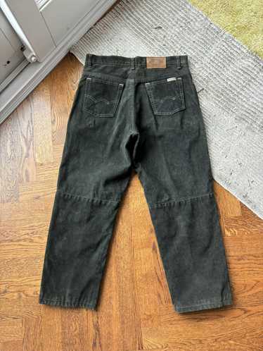 1980s Black Suede Leather Pants Waist 28 Vintage VTG -  Canada