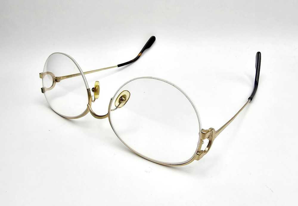 Cartier Rare Cartier C Decor Semi-Rimed Glasses C… - image 11