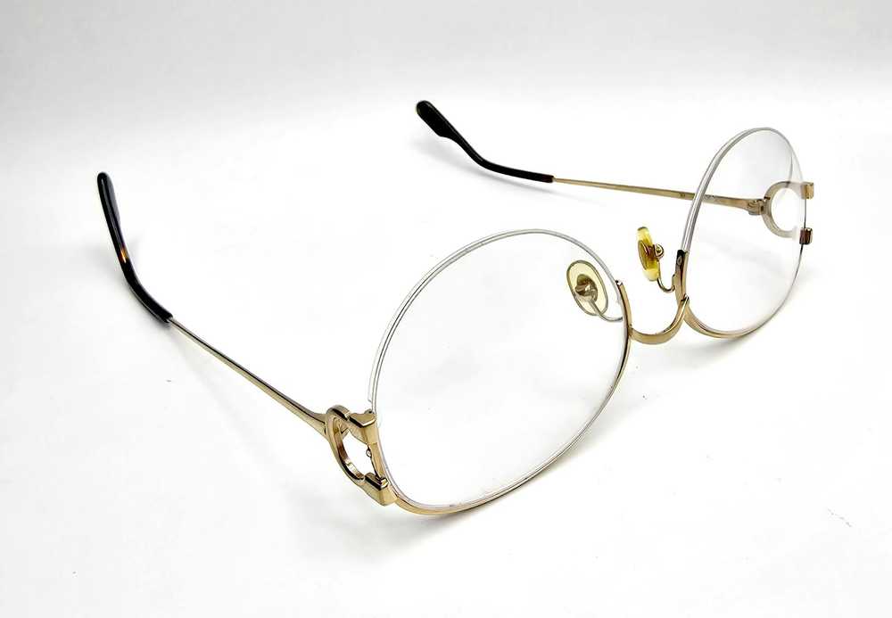 Cartier Rare Cartier C Decor Semi-Rimed Glasses C… - image 12