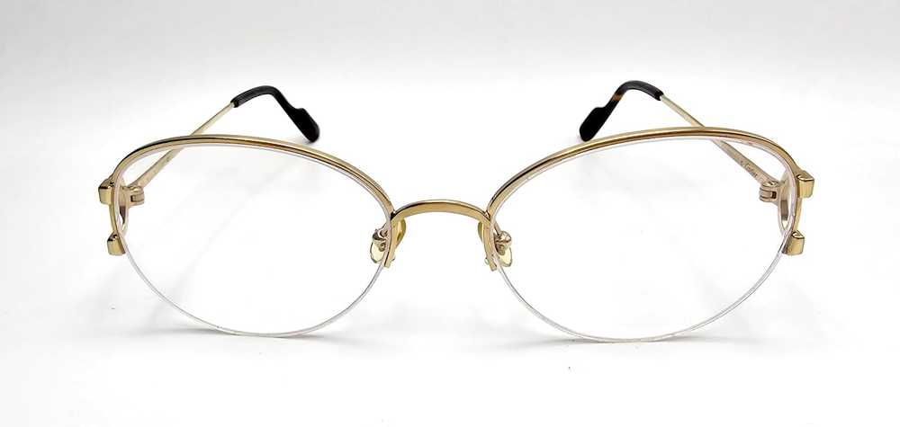 Cartier Rare Cartier C Decor Semi-Rimed Glasses C… - image 2