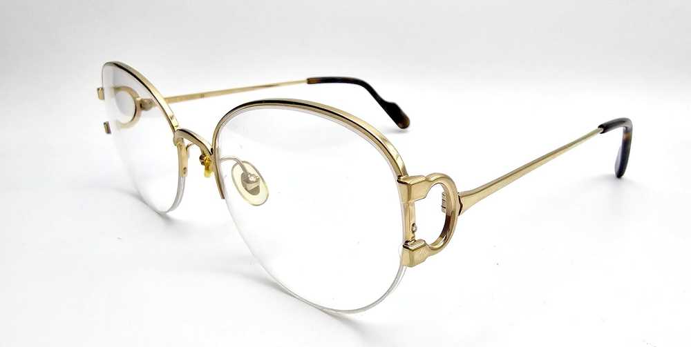 Cartier Rare Cartier C Decor Semi-Rimed Glasses C… - image 7