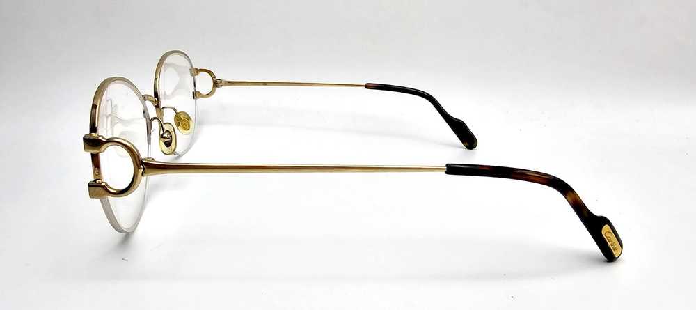 Cartier Rare Cartier C Decor Semi-Rimed Glasses C… - image 8