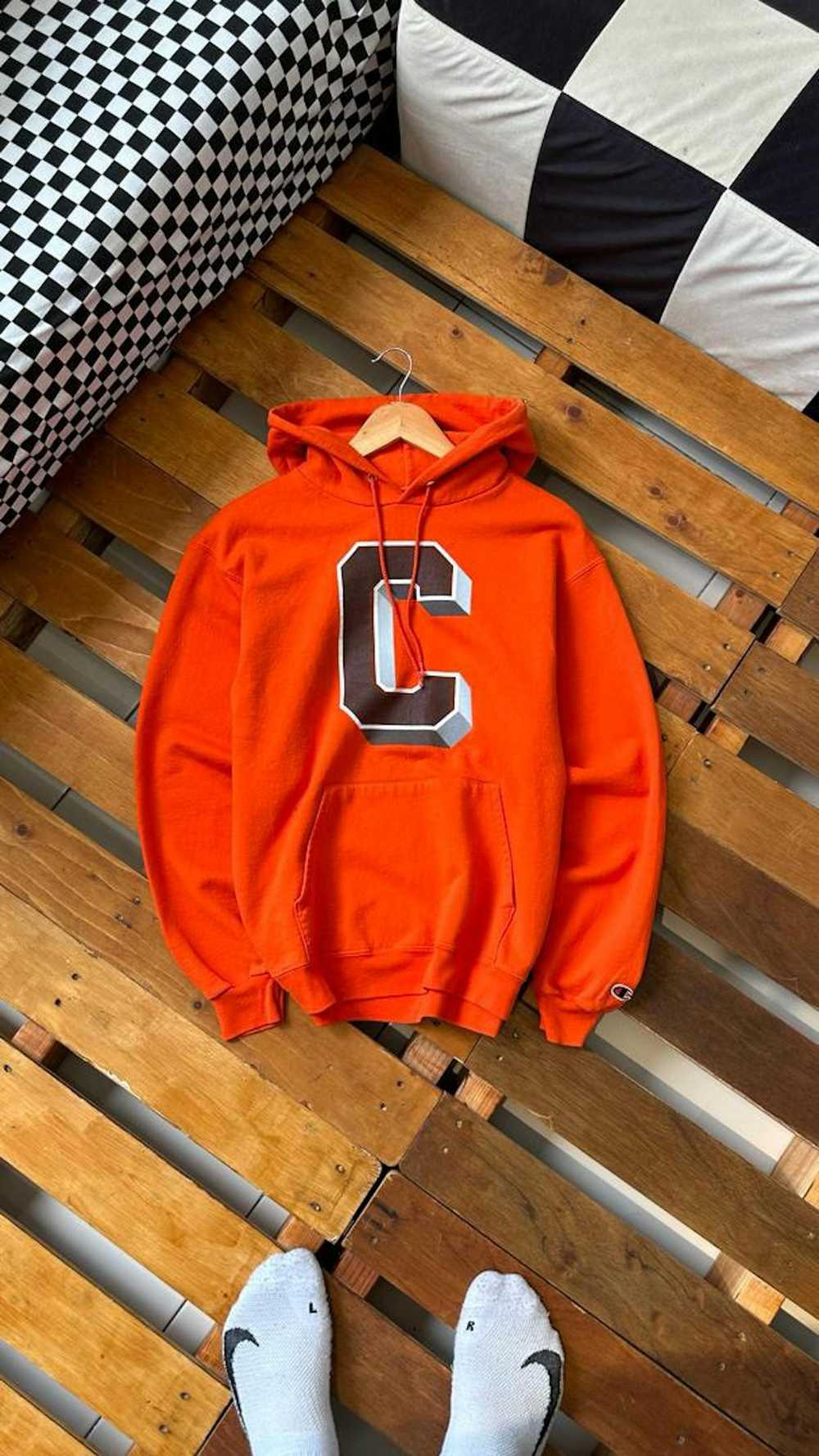 Brand × Champion × Streetwear CHAMPION C HOODIE - image 1