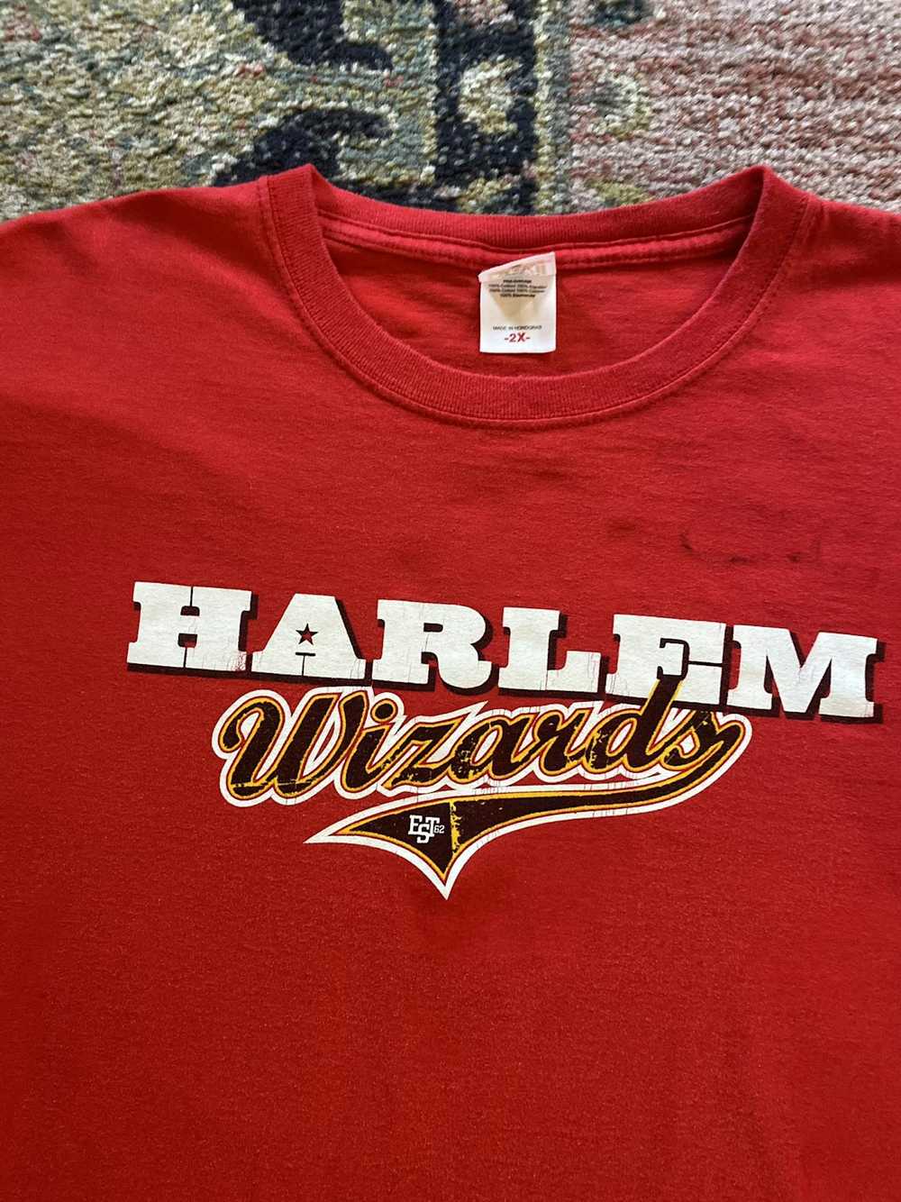 Vintage vintage harlem wizards basketball t shirt. - image 2