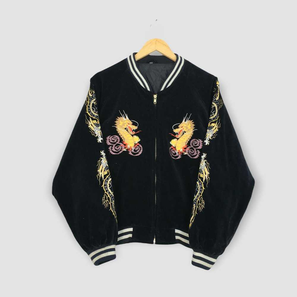 Kimono Japan Dragon × Sukajan Souvenir Jacket × V… - image 3