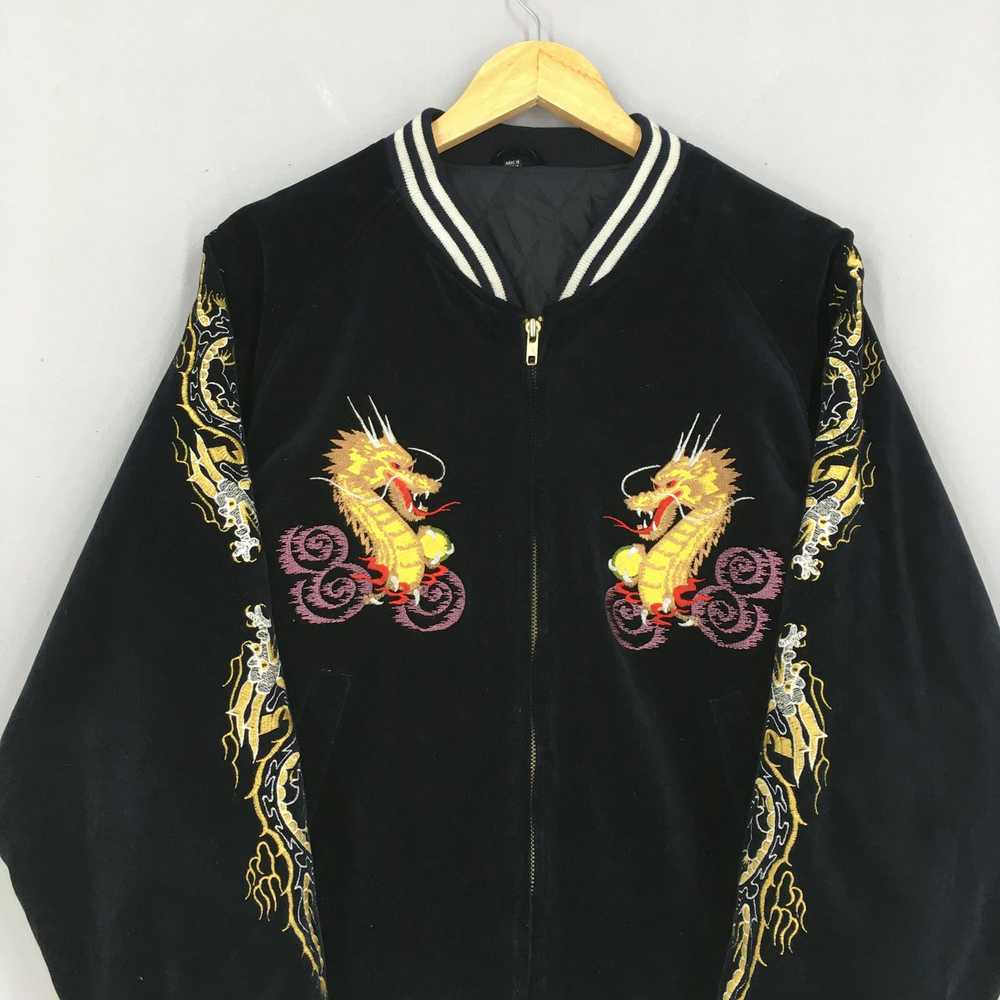 Kimono Japan Dragon × Sukajan Souvenir Jacket × V… - image 4