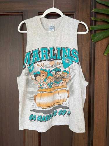 Vintage Vintage 1994 Florida Marlins Flintstones C