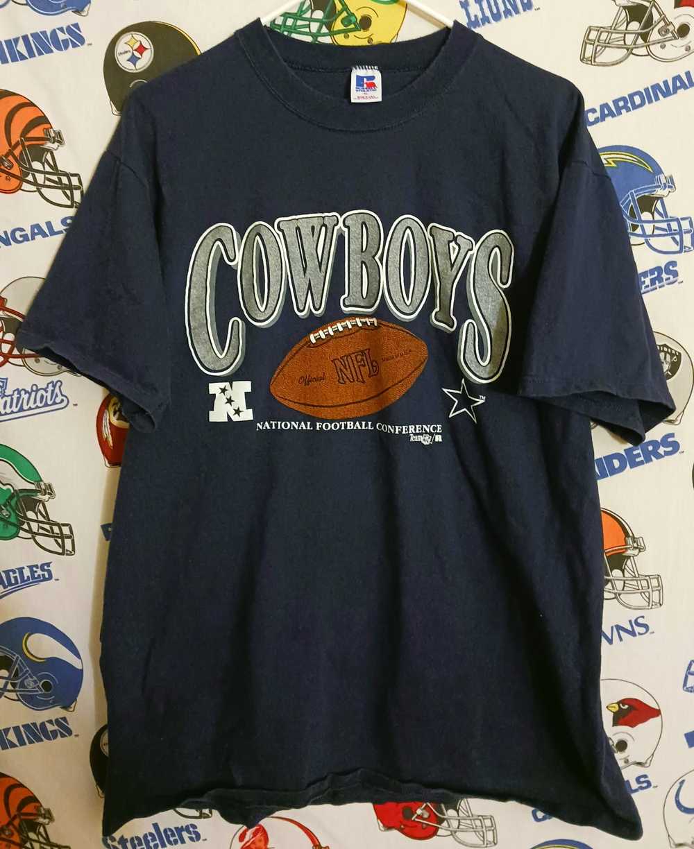 NFL × Tee Shirt × Vintage Vintage Vntg 1990s Dall… - image 1