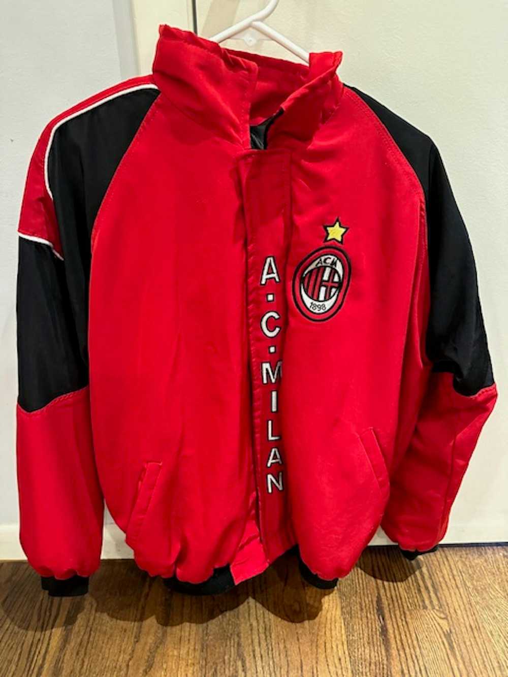 Soccer Jersey × Vintage AC Milan Jacket in Footba… - image 2