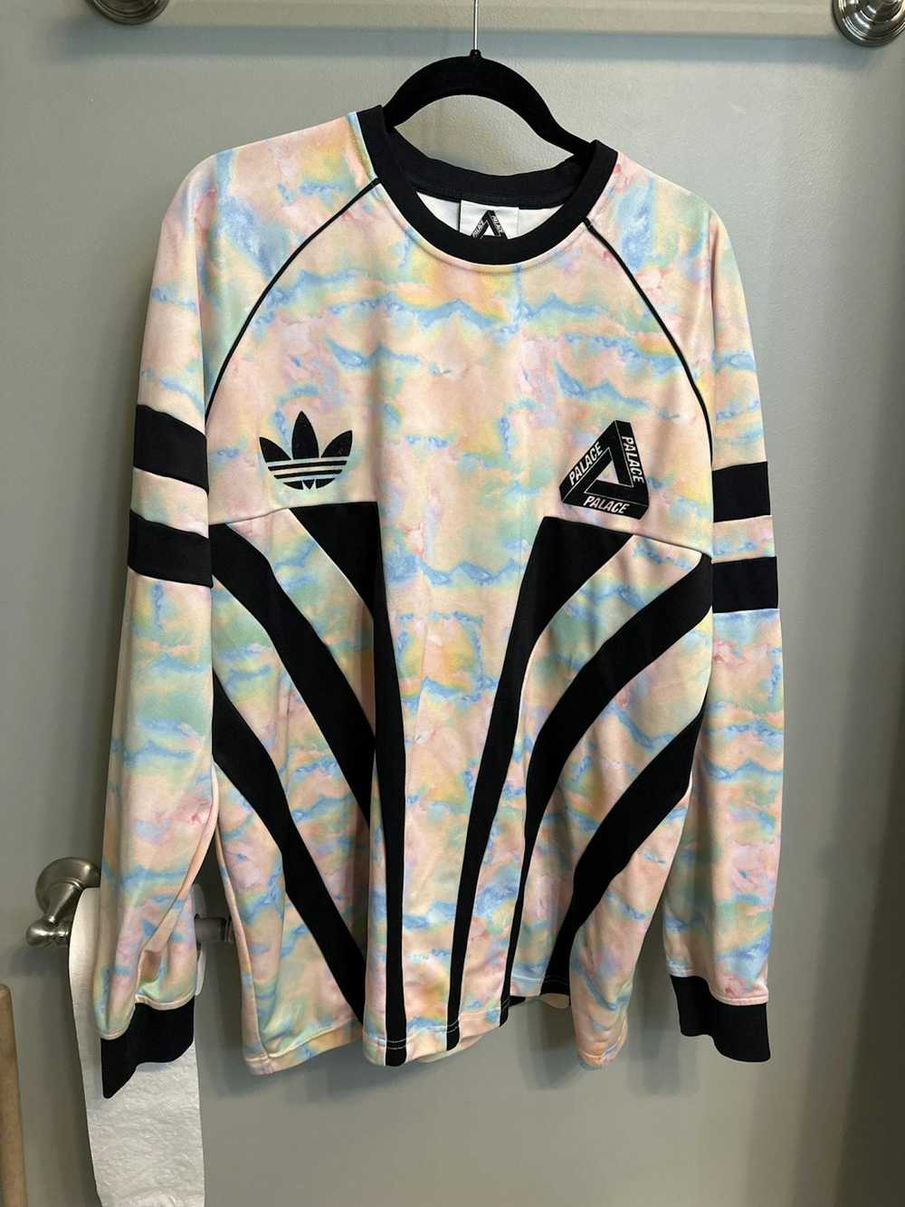 Adidas × Palace Palace X Adidas Goalie CrewNeck - image 1