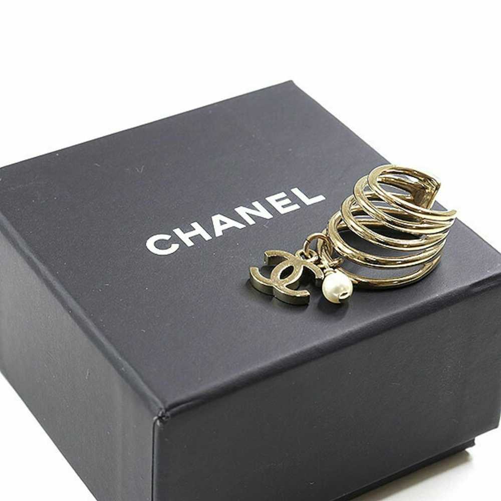 Chanel CHANEL Coco Mark Ear Cuff Light Gold Metal… - image 2