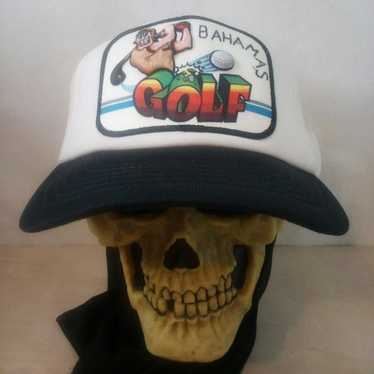 Hat × Trucker Hat × Vintage Vintage Bahamas Golf … - image 1