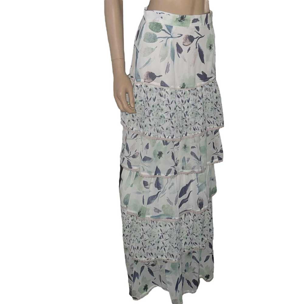 Other Allison New York Ruby tiered floral maxi sk… - image 7