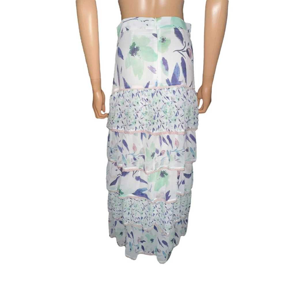 Other Allison New York Ruby tiered floral maxi sk… - image 8